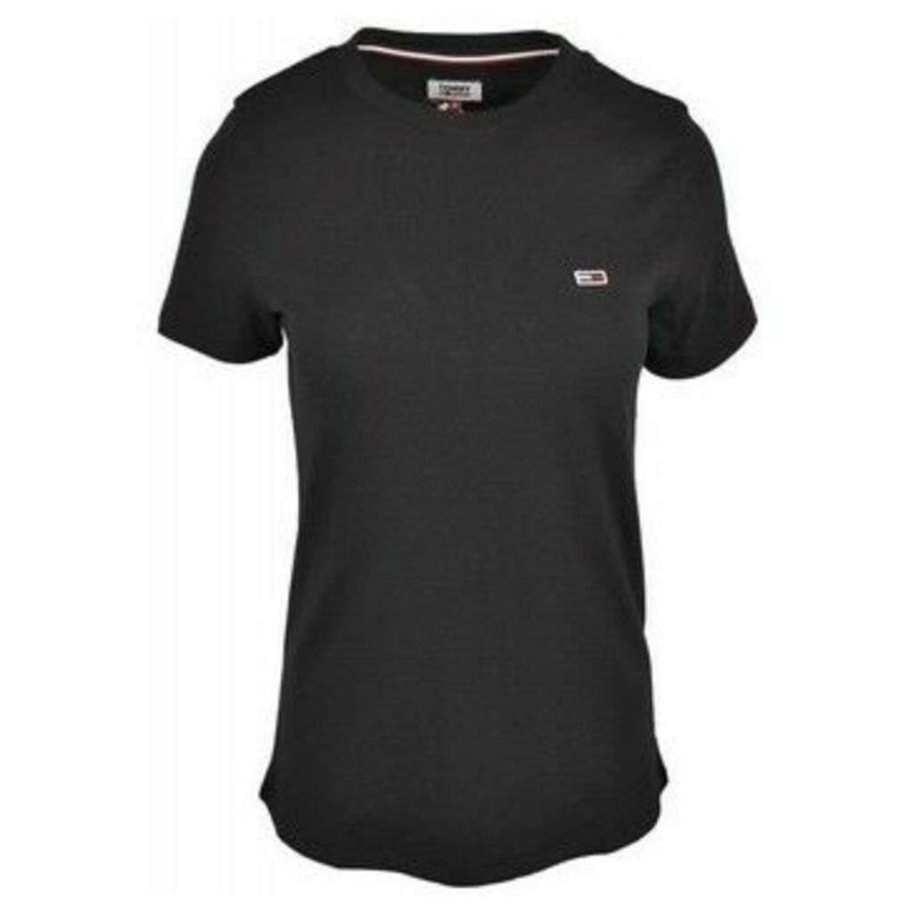 Tommy Hilfiger  DW0DW04681078  women's T shirt in Black