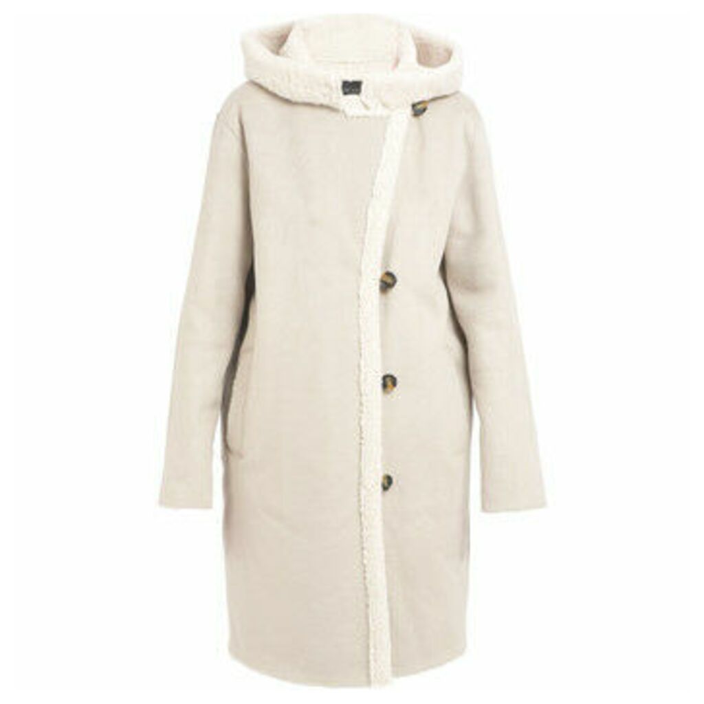 Oakwood  Long imitation woolen coat LEONIE  women's Coat in Grey
