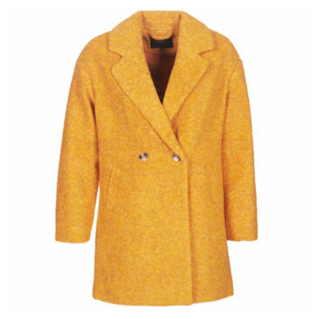 ONLNINA  women's Coat in Yellow