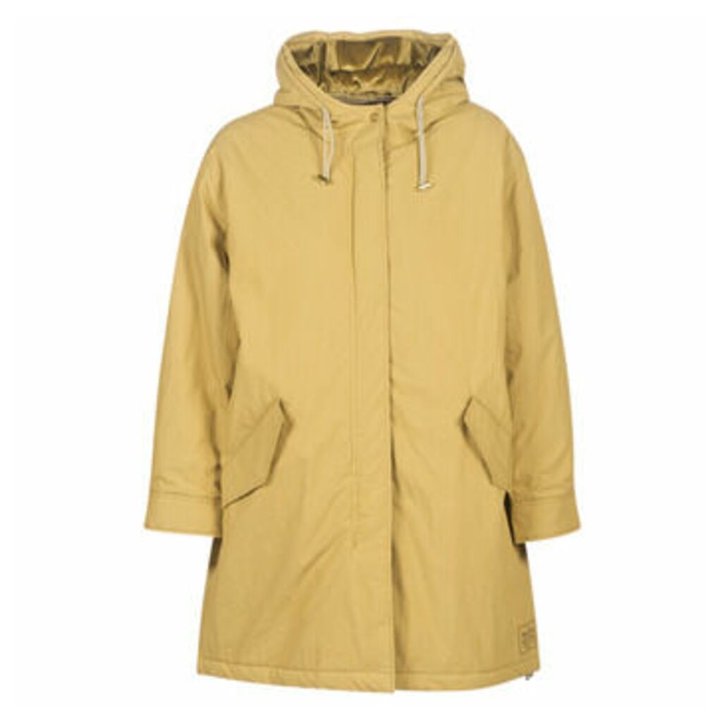 PARKA JACKET WITH REMOVABLE   REVERSIBLE INNER GILET  women's Parka in Gold
