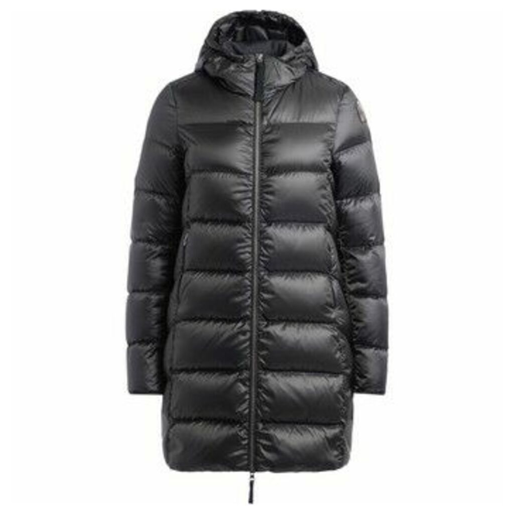 Parajumpers  Marion black coat in feather with hood  women's Jacket in Black