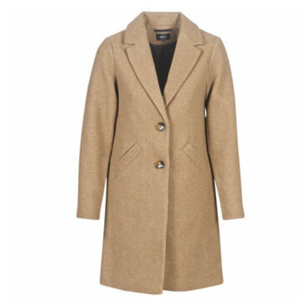 ONLVERONICA  women's Coat in Brown