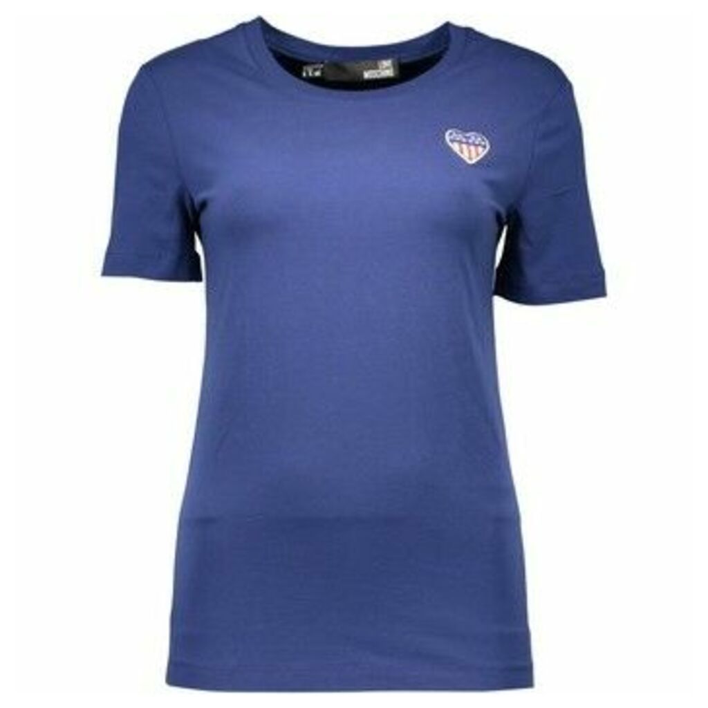 Love Moschino  T-shirt short sleeves Women W 4 F14 80 E 1257  women's T shirt in multicolour