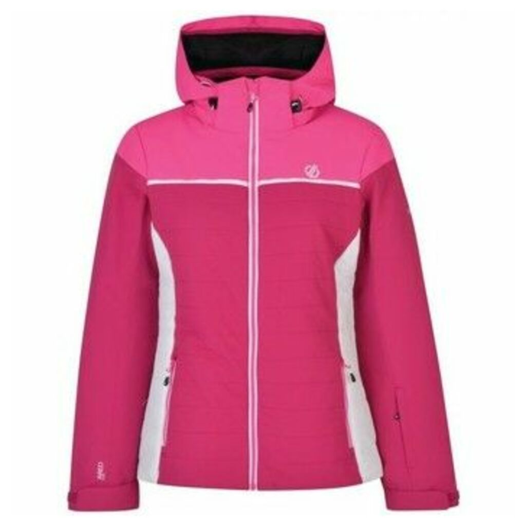Sightly Ski Jacket Pink  women's Coat in Pink