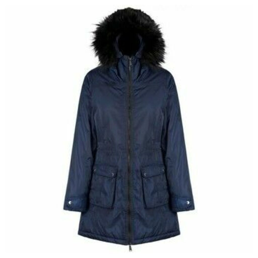 Lucasta Waterproof Insulated Jacket Blue  women's Parka in Blue