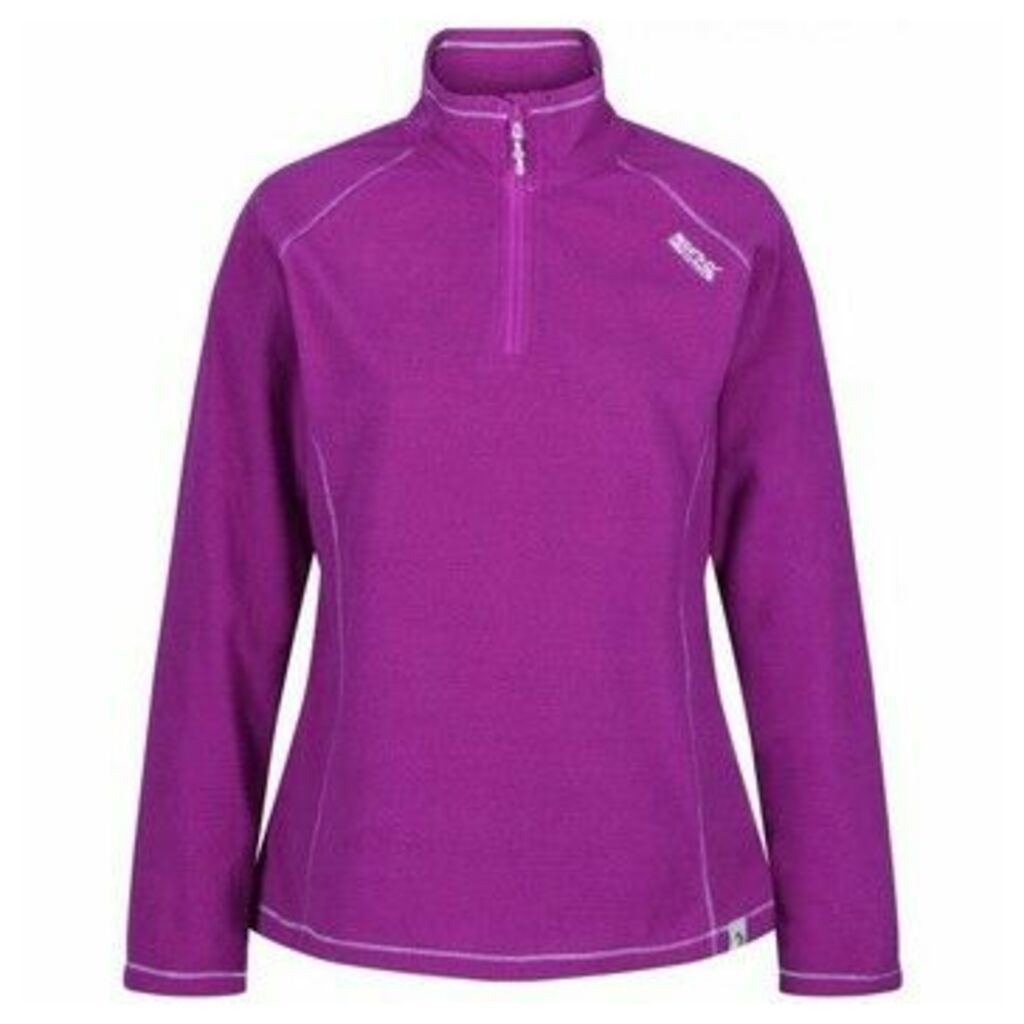 Montes Lightweight Half-Zip Fleece Purple  women's Fleece jacket in Purple