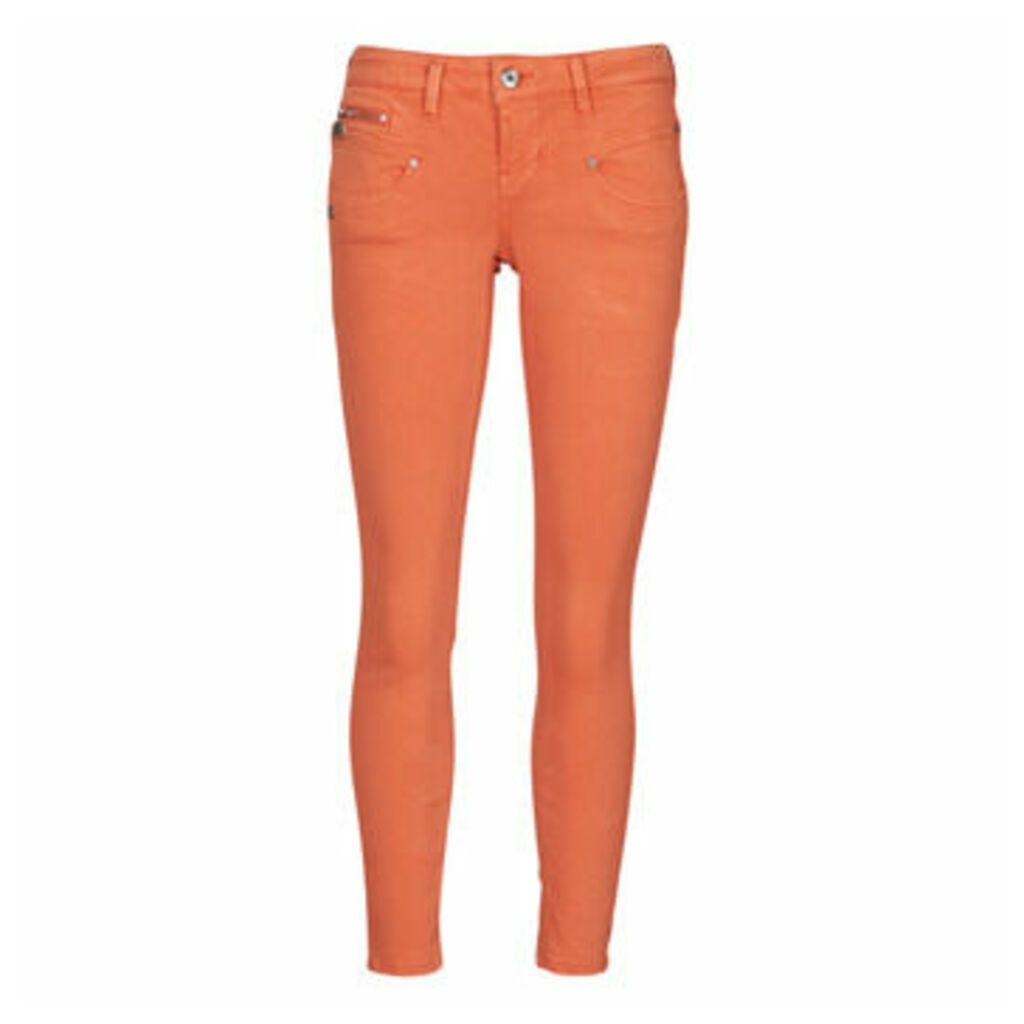 ALEXA CROPPED NEW MAGIC COLOR  women's Trousers in Orange