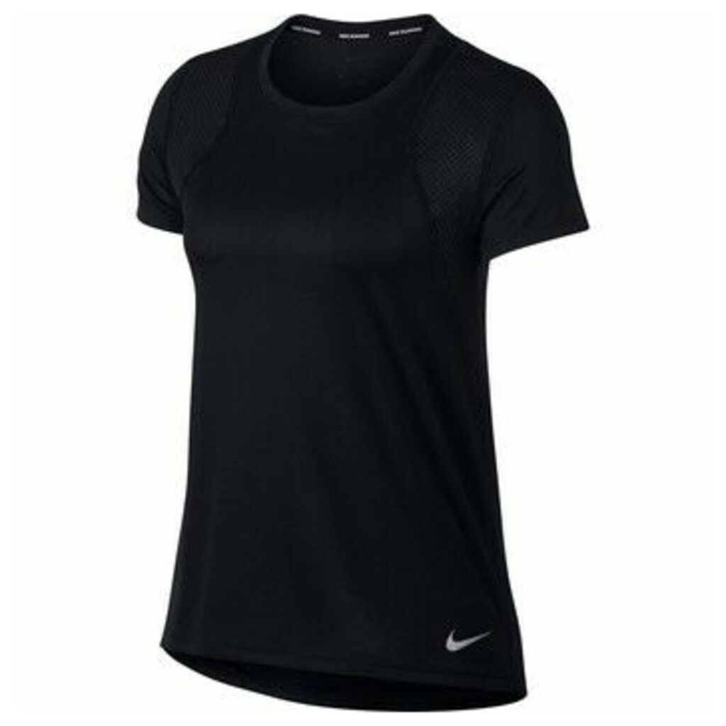 Shortsleeve Running Top  women's T shirt in Black