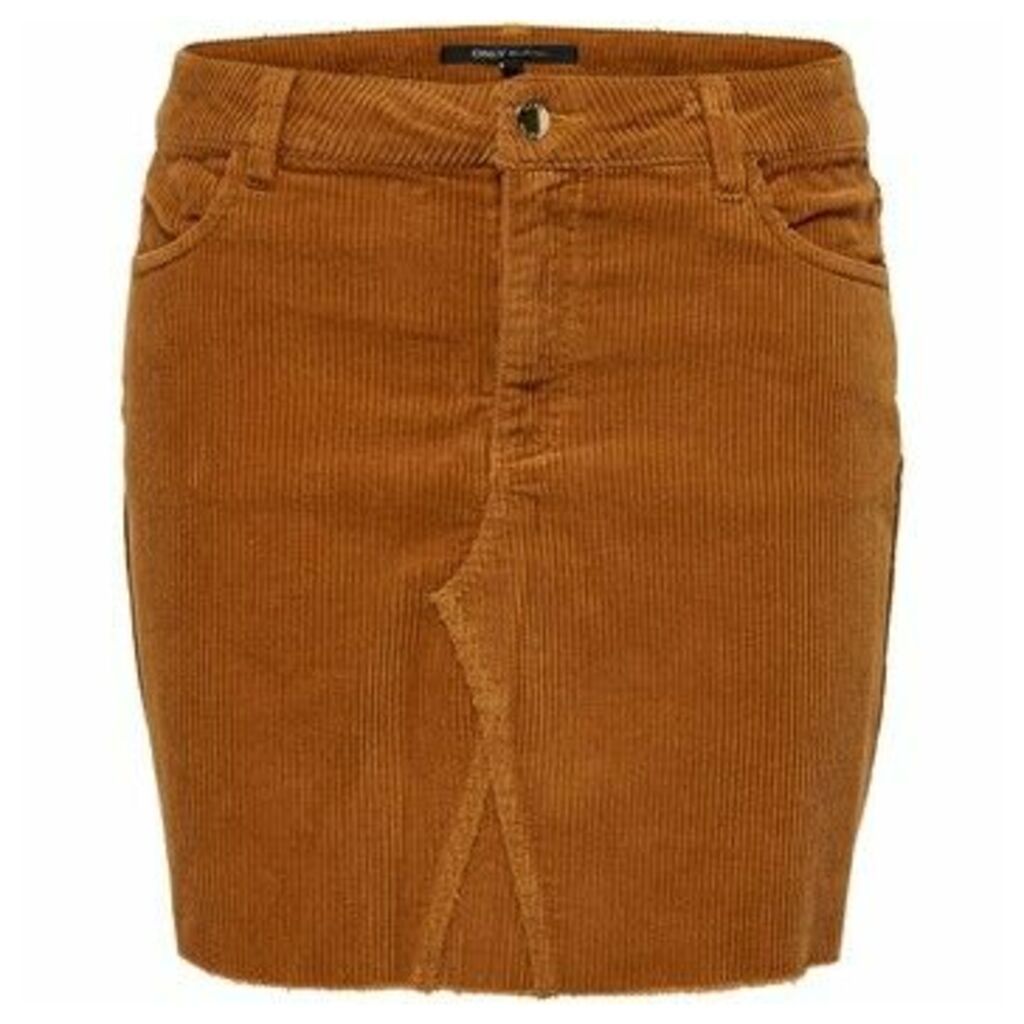 15185138 BITTEN  women's Skirt in Brown