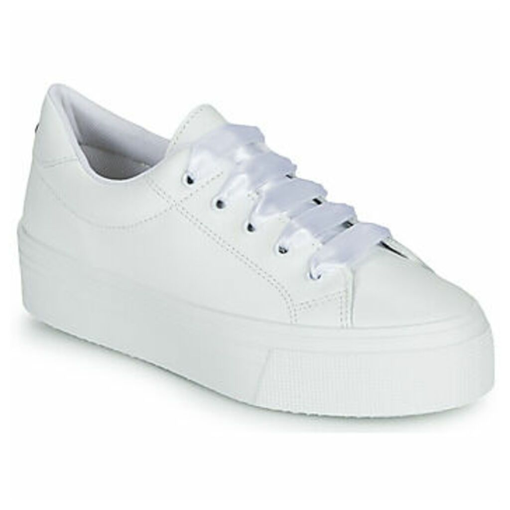 JUNNY  women's Shoes (Trainers) in White