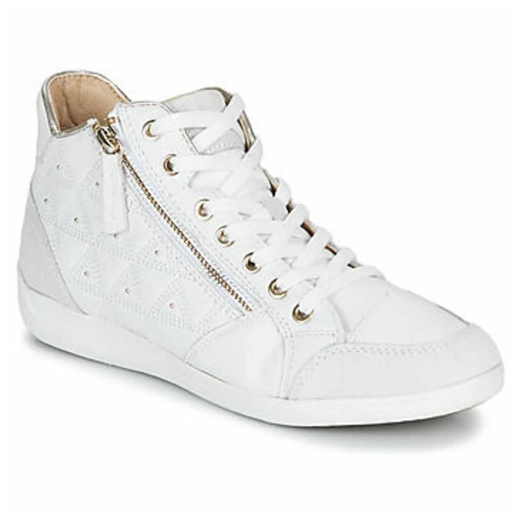 D MYRIA  women's Shoes (High-top Trainers) in White