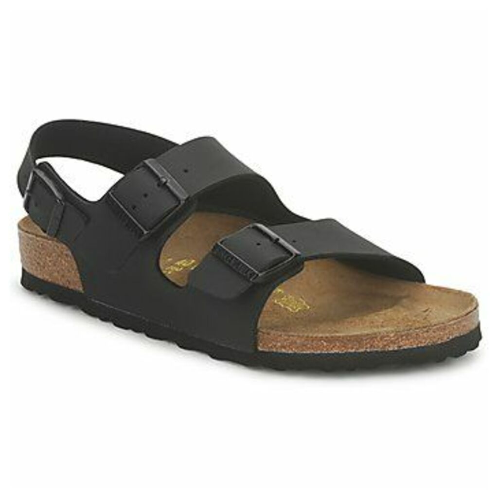 MILANO  women's Sandals in Black. Sizes available:9,11.5