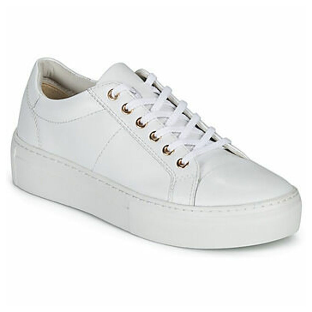 ZOE PLATFORM  women's Shoes (Trainers) in White