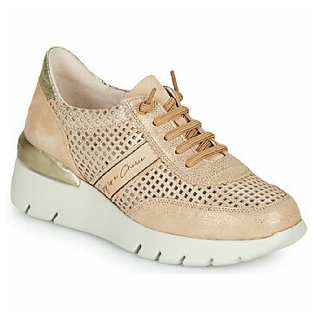 RUTH  women's Shoes (Trainers) in Gold