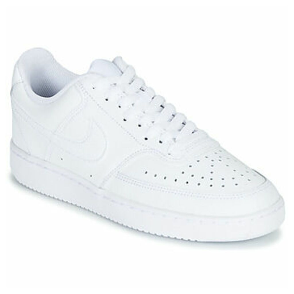 COURT VISION LOW  women's Shoes (Trainers) in White