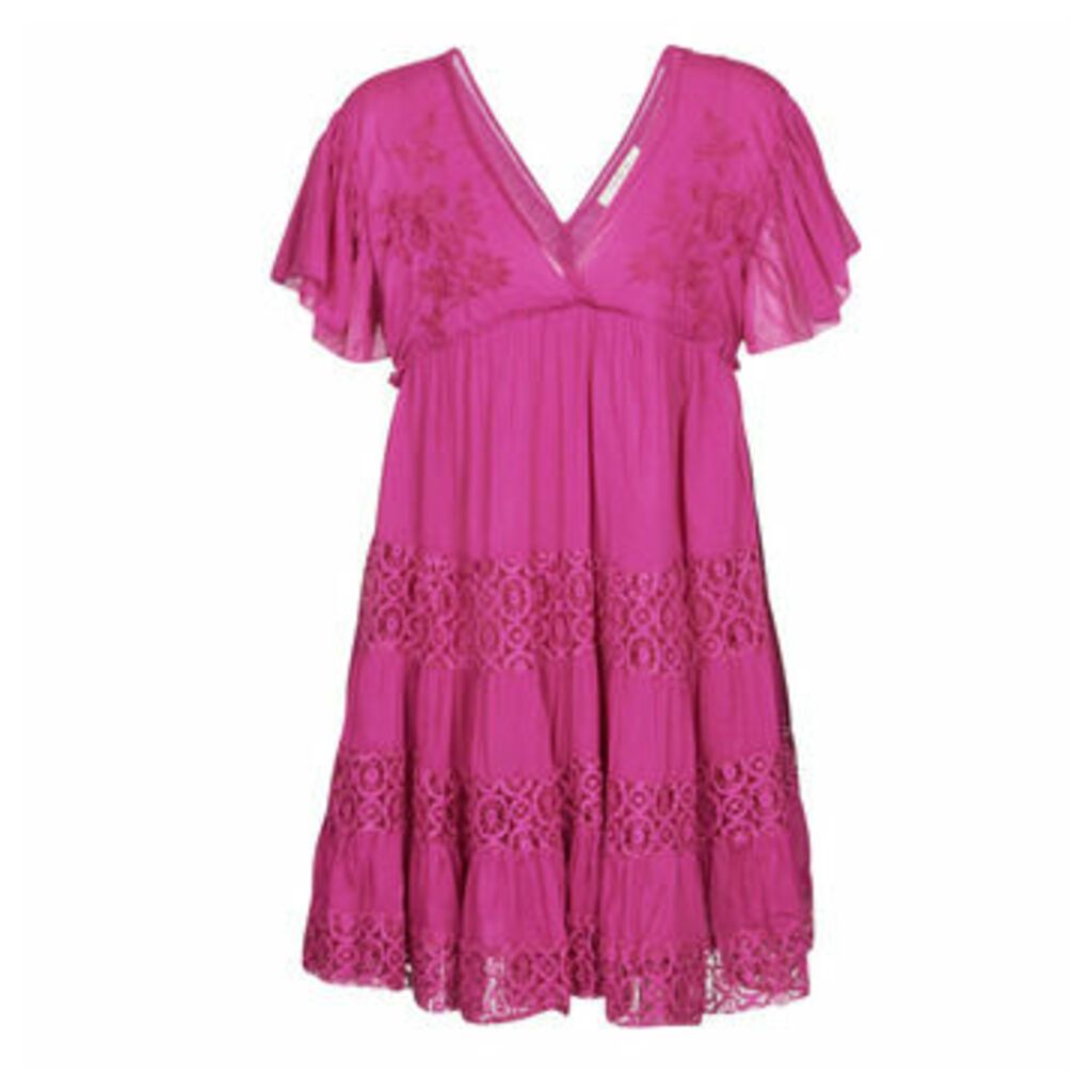 ACCRU  women's Long Dress in Pink