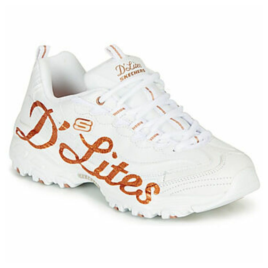 D'LITES  women's Shoes (Trainers) in White
