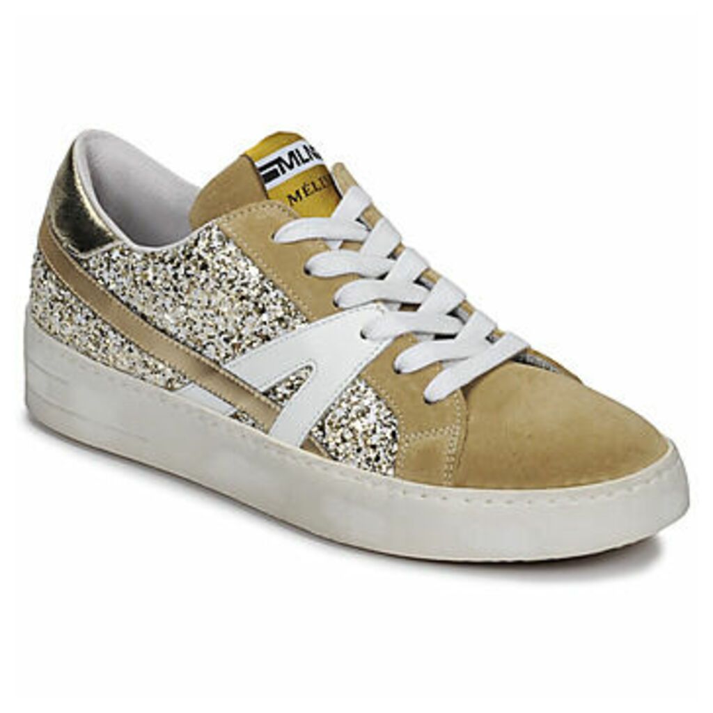 GERIE  women's Shoes (Trainers) in Gold