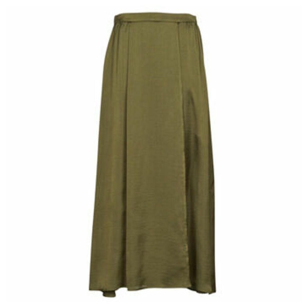 HELENE J1  women's Skirt in Kaki. Sizes available:UK 10