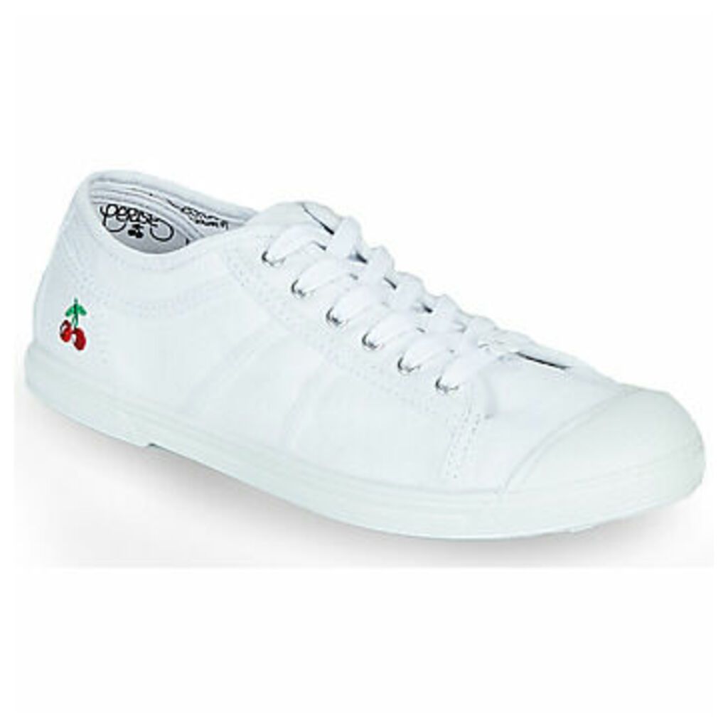 BASIC LACE  women's Shoes (Trainers) in White