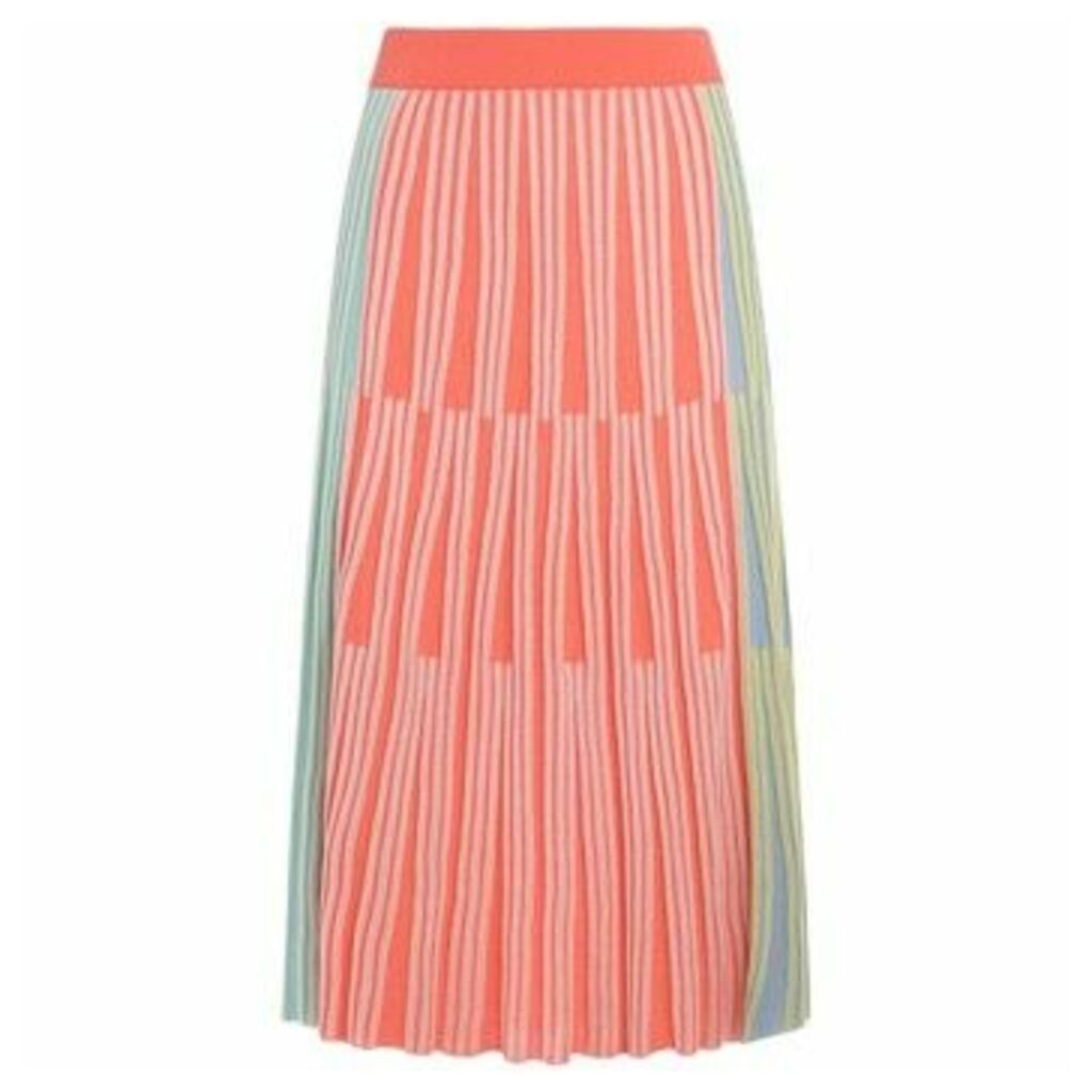 skirt made of multicolor ribbed knit  women's Skirt in Other