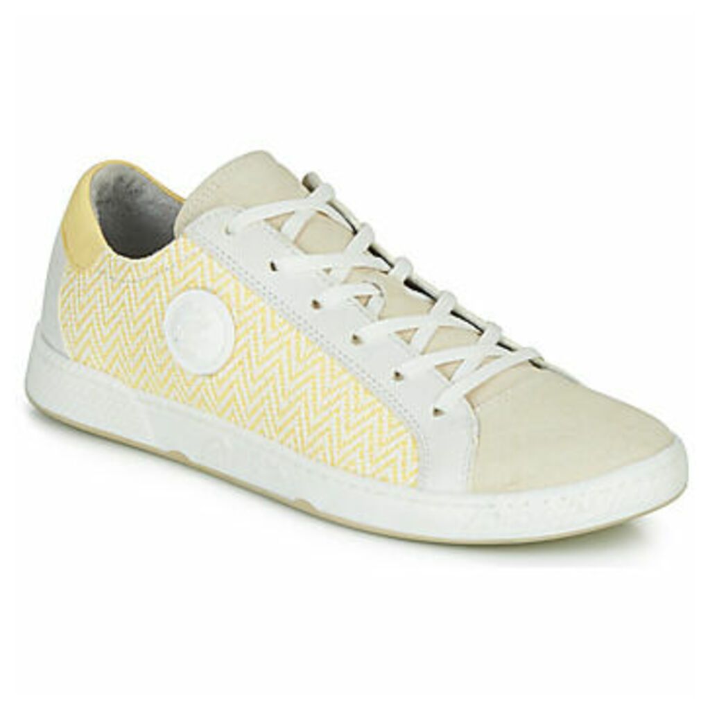 JUNE/N  women's Shoes (Trainers) in Yellow