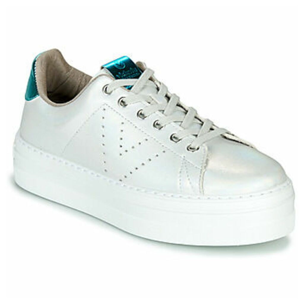 BARCELONA METAL  women's Shoes (Trainers) in White