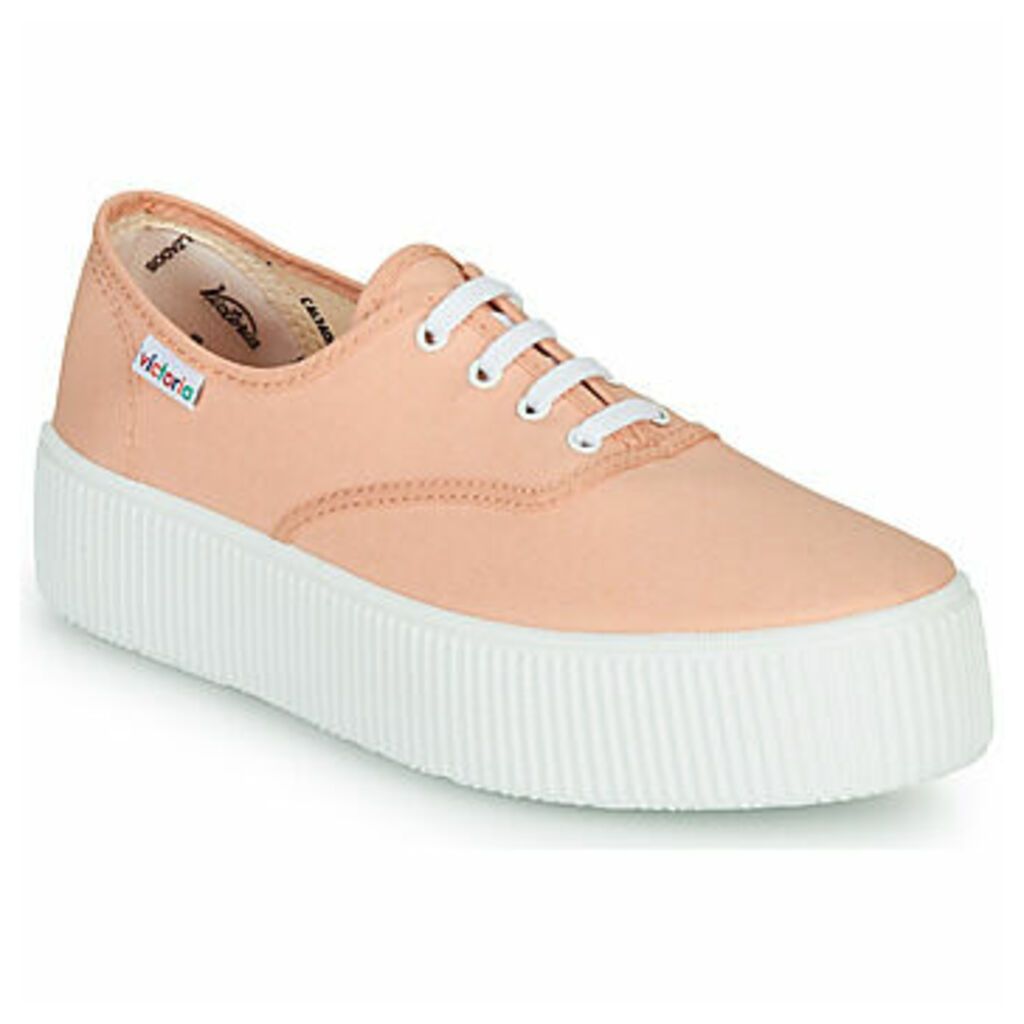 DOBLE LONA  women's Shoes (Trainers) in Orange