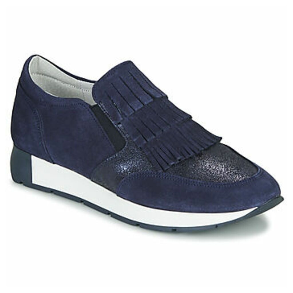 METTITO  women's Shoes (Trainers) in Blue