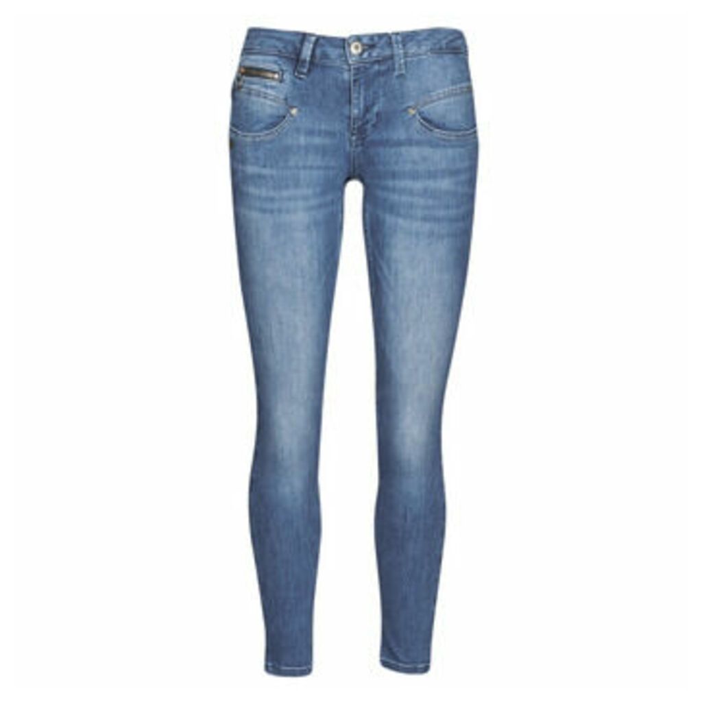 ALEXA CROPPED S-SDM  women's Skinny Jeans in Blue