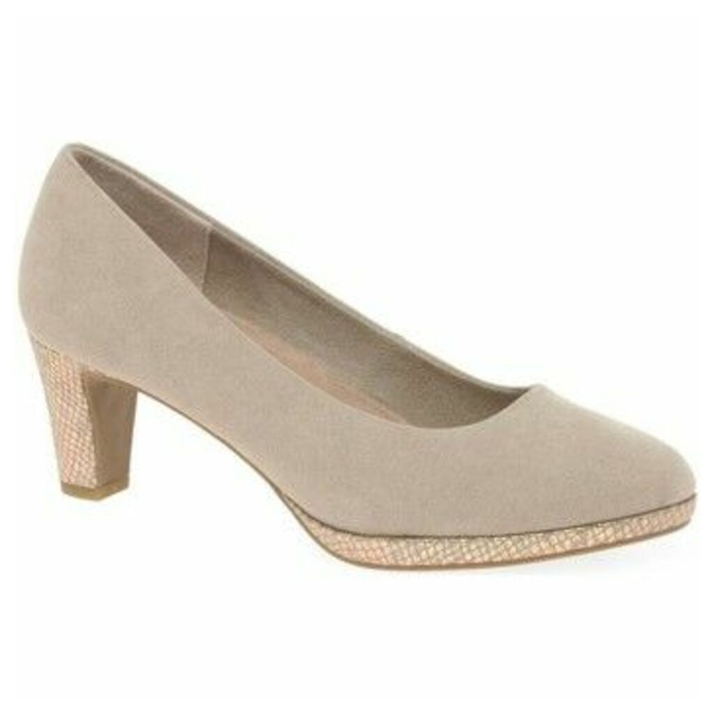 Alpha Womens Court Shoes  women's Court Shoes in Beige