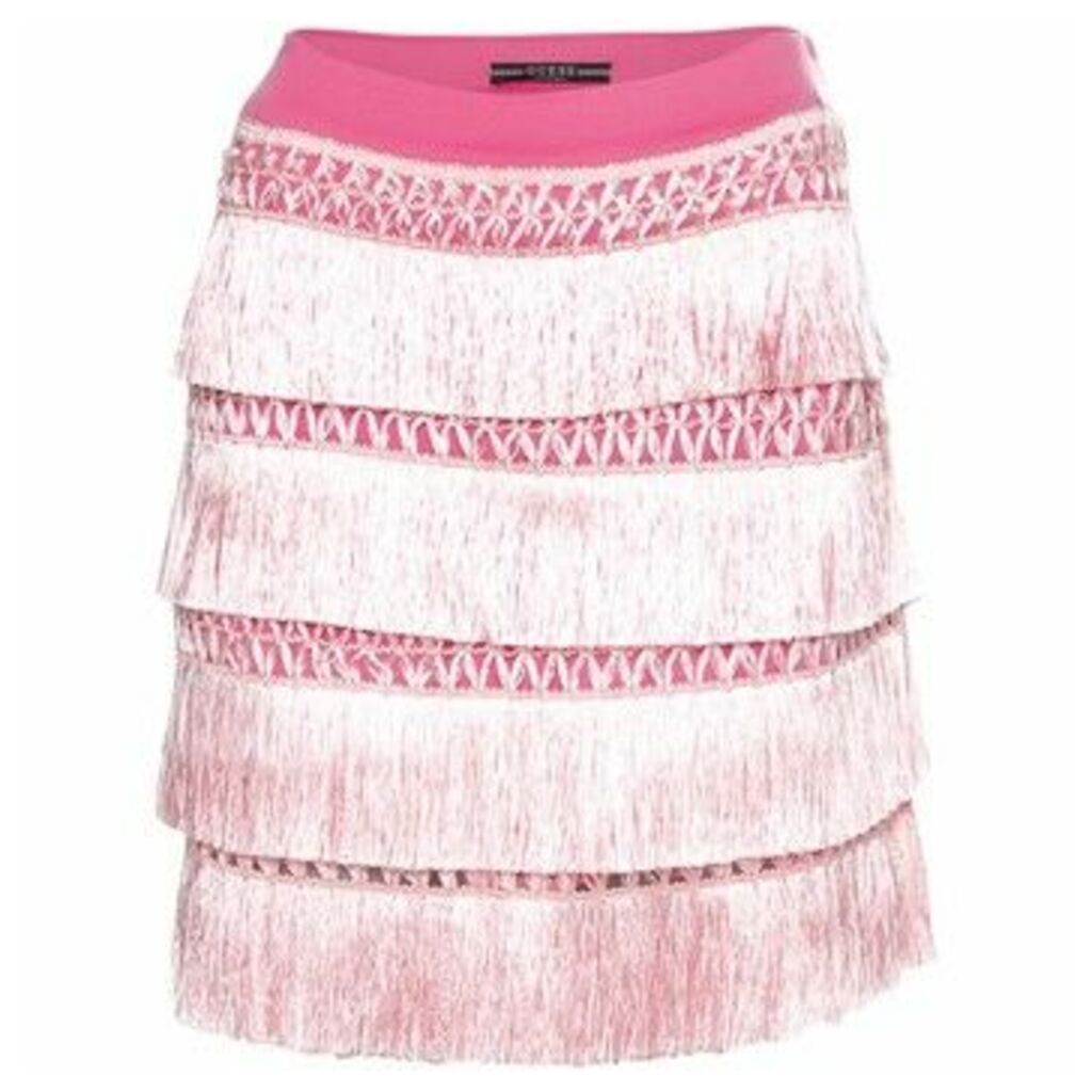 Guess  W0GD06 WCZ40  women's Skirt in Pink