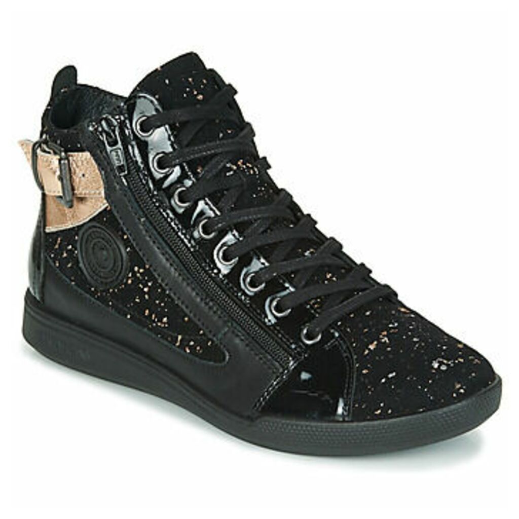 PALME/I F4E  women's Shoes (High-top Trainers) in Black
