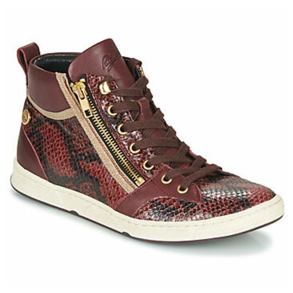 JULIA/MIX F4F  women's Shoes (High-top Trainers) in Red