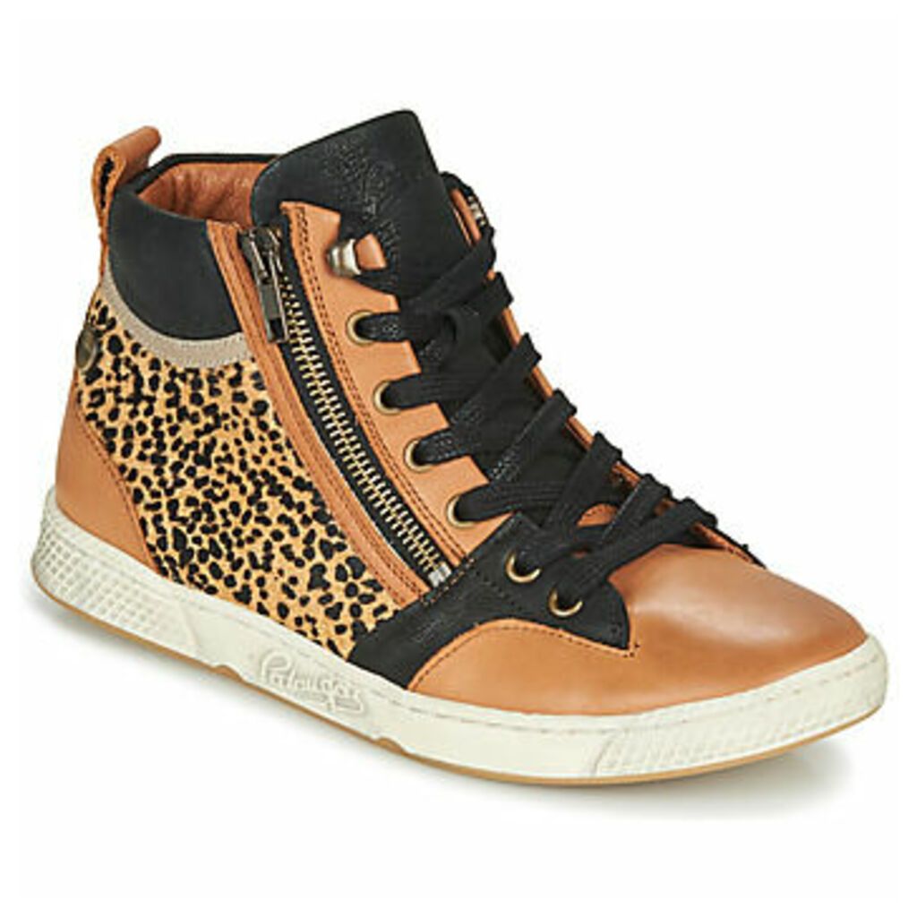 JULIA/PO F4F  women's Shoes (High-top Trainers) in Brown