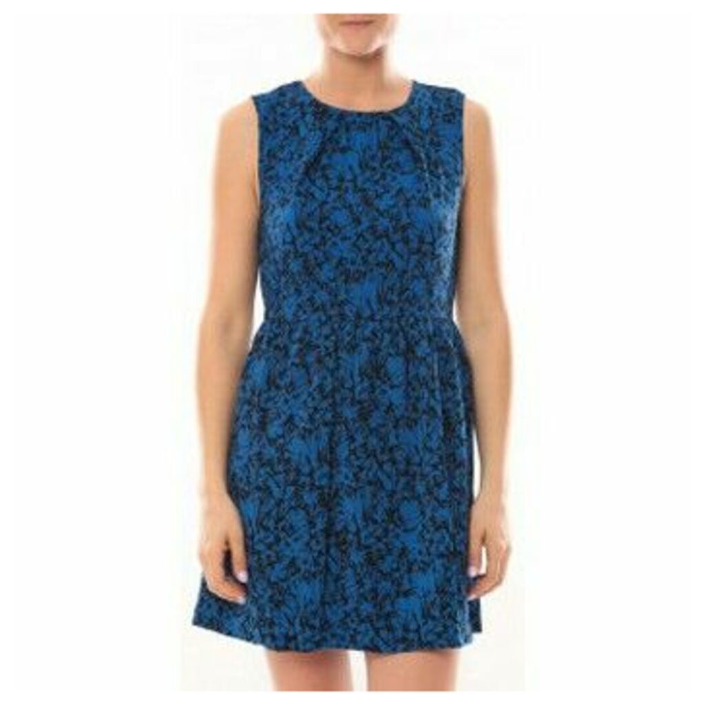 Robe Noel SL Mini Dress Mix Wall 10087646 Bleu  women's Dress in Blue