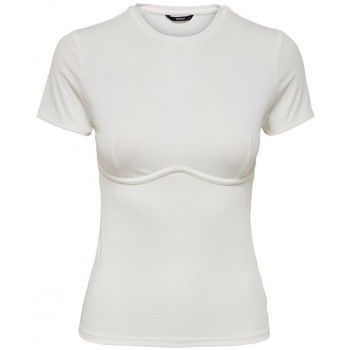 ONLGIGI S/S JRS 15200175  women's T shirt in White