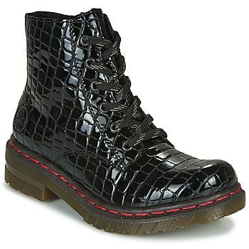 76246-00  women's Mid Boots in Black. Sizes available:4,5,7