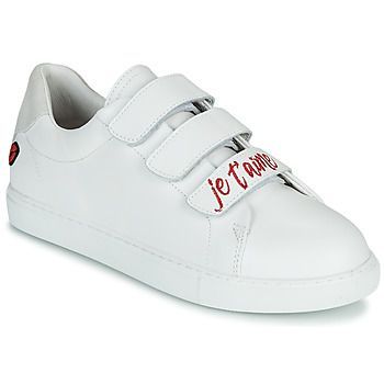 EDITH JE T'AIME  women's Shoes (Trainers) in White