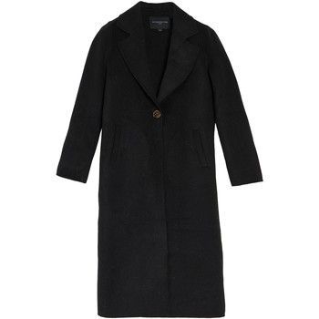 cloth  women's Coat in Black