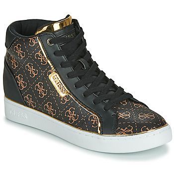 BRINA  women's Shoes (High-top Trainers) in Black