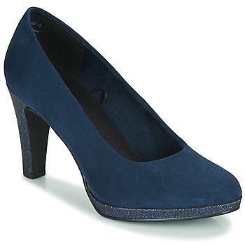 2-22441-35-890  women's Court Shoes in Blue. Sizes available:3.5