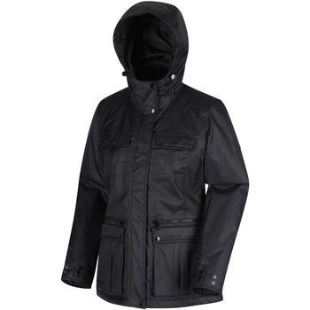 Frostine Waterproof Insulated Jacket Black  women's Coat in Black