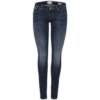 ONLCAROL LOW 15182381  women's Skinny Jeans in Blue