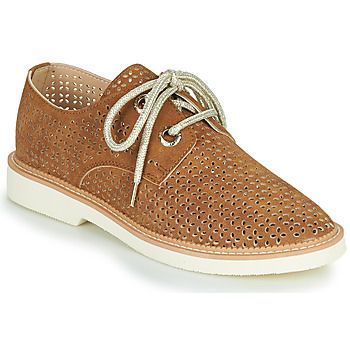 Stock derby  women's Shoes (Trainers) in Brown