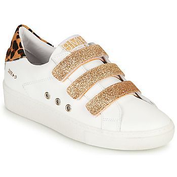GARBIS  women's Shoes (Trainers) in White