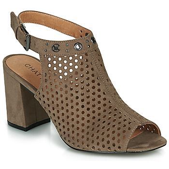 DEBORAH  women's Sandals in Beige. Sizes available:7.5