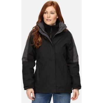 DEFENDER III 3in1 Waterproof Jacket  women's Parka in Black. Sizes available:UK 10