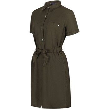 QUINTY Cotton Dress  in Green