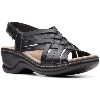 Lexi Carmen Womens Wedge Sandals  women's Sandals in Black. Sizes available:3,3.5,4,4.5,5,5.5,6,6.5,7,8